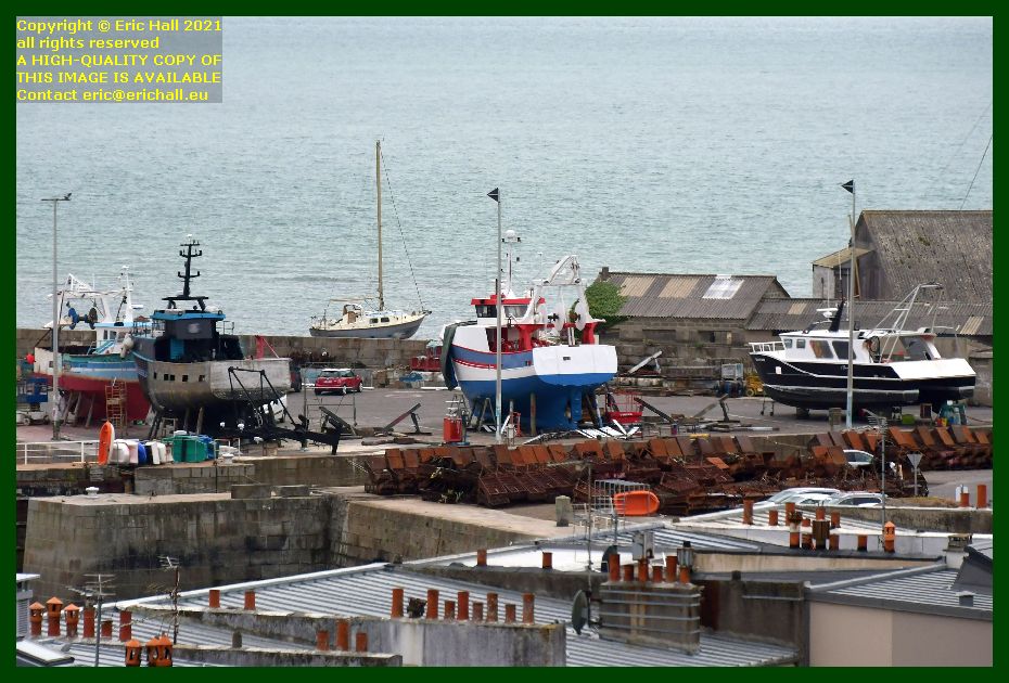 trawler saint andrews catherine philippe l'omerta chantier naval port de Granville harbour Manche Normandy France Eric Hall photo September 2021