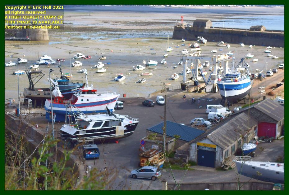 le pescadore catherine philippe l'omerta hera chantier naval port de Granville harbour Manche Normandy France photo Eric Hall September 2021