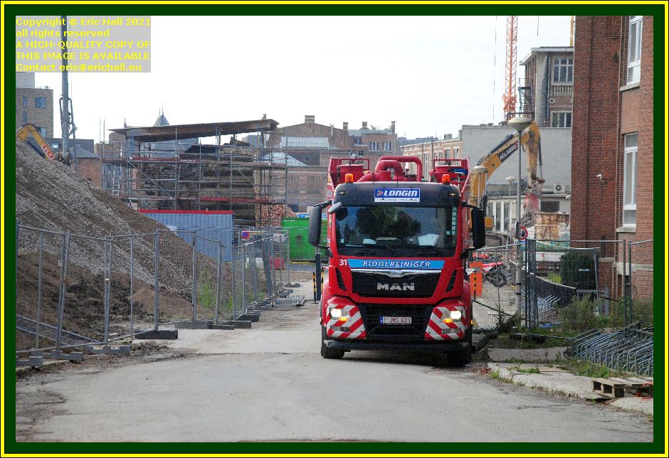 building work demolition work sint pieters brusselsestraat leuven belgium Eric Hall photo October 2021