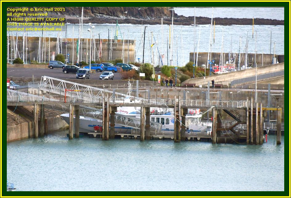 joly france ferry terminal port de Granville harbour Manche Normandy France Eric Hall photo October 2021