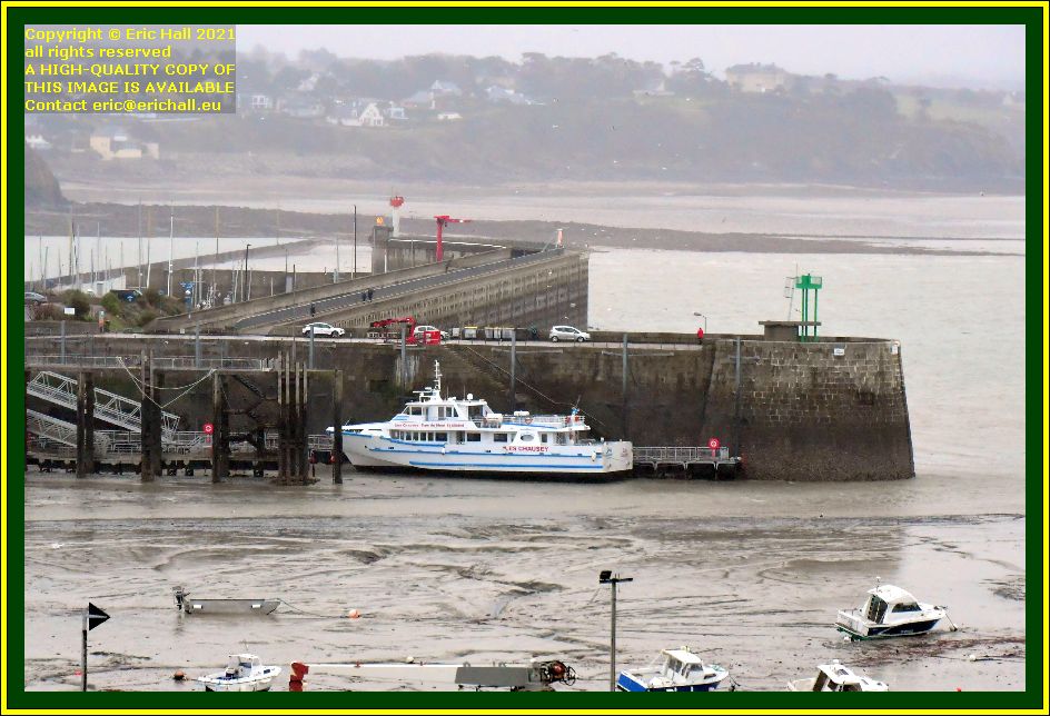 joly france ferry terminal port de Granville harbour Manche Normandy France Eric Hall photo December 2021