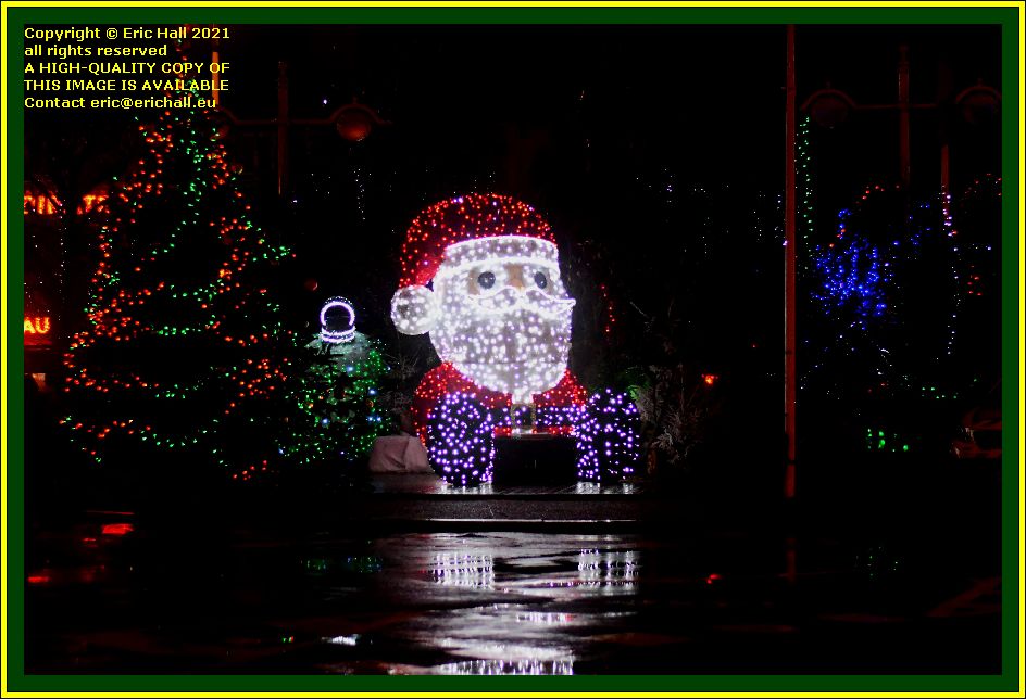 Father Christmas Place General De Gaulle Granville Manche Normandy France Eric Hall photo December 2021