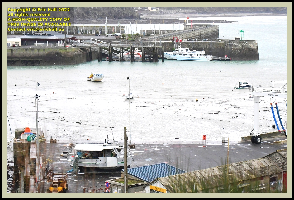 joly france chausiaise ferry terminal gerlean chantier naval port de Granville harbour Manche Normandy France Eric Hall photo January 2022