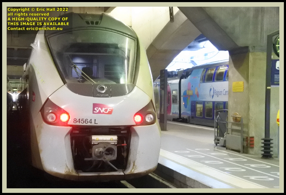 84564 gec alstom regiolis gare montparnasse paris france photo Eric Hall january 2022