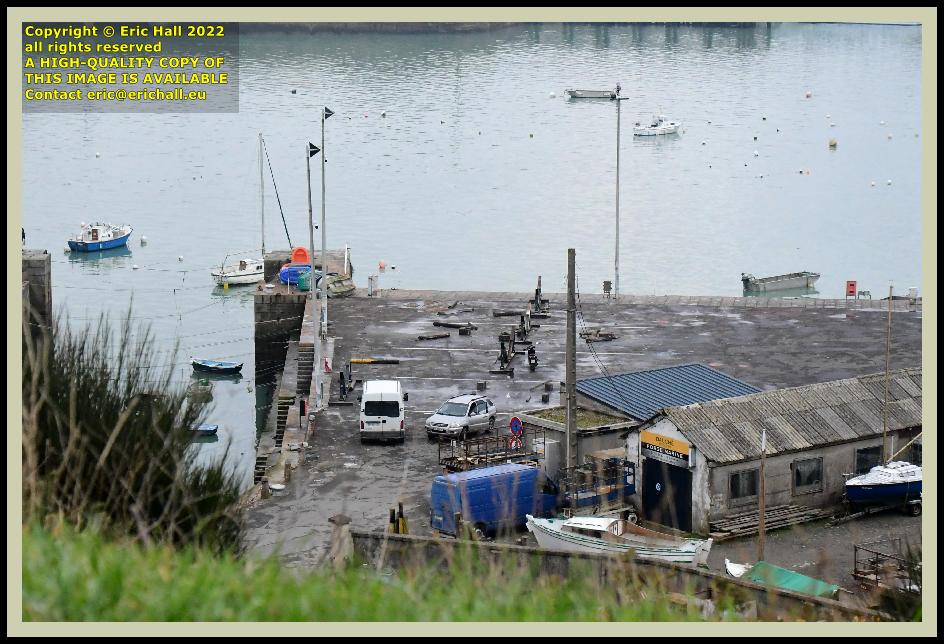 chantier naval port de Granville harbour Manche Normandy France photo Eric Hall january 2022