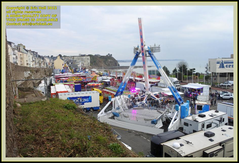 fete foraine place herel Granville Manche Normandy France Eric Hall photo March 2022