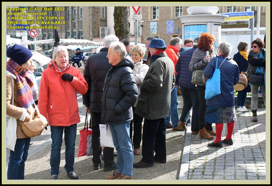 demonstration manifestation ukraine place charles de gaulle Granville normandy france photo Eric Hall march 2022