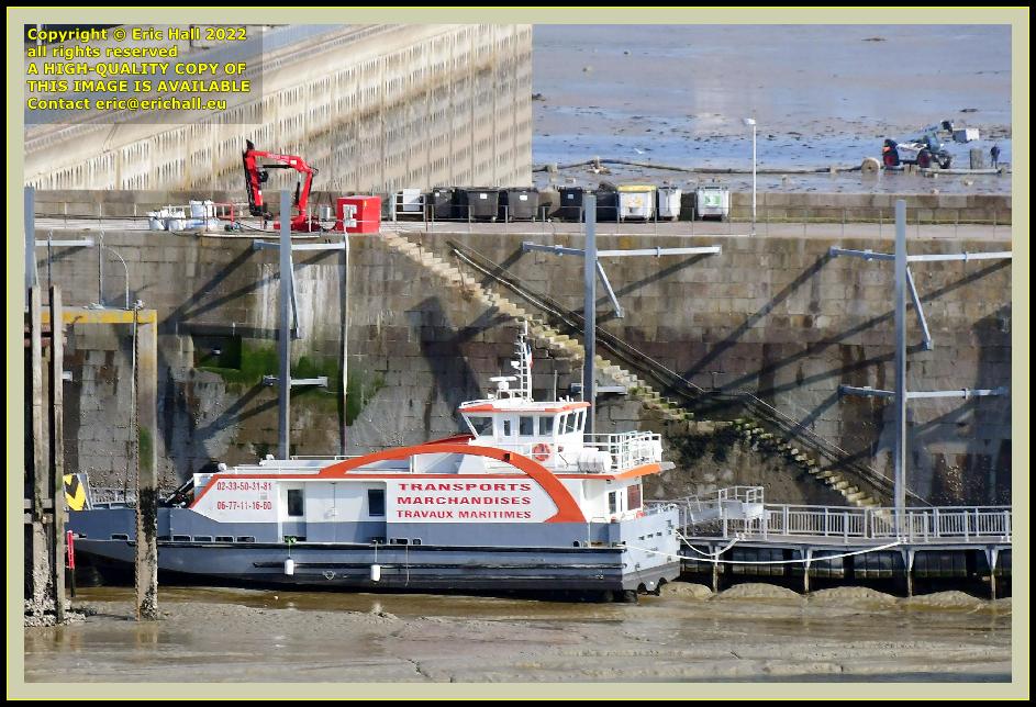 chausiaise ferry terminal port de Granville harbour Manche Normandy France photo Eric Hall march 2022