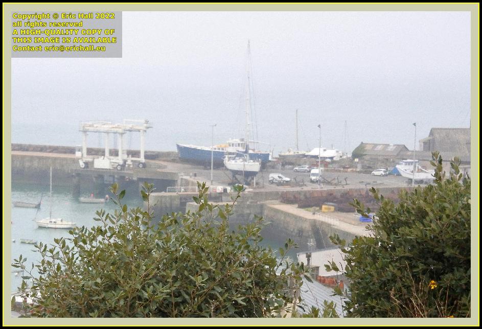 spirit of conrad anakena le roc a la mauve 3 chantier naval port de Granville harbour Manche Normandy France Eric Hall photo March 2022