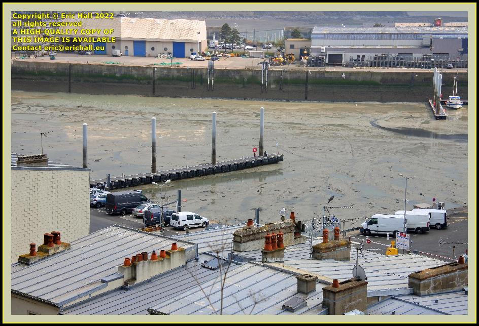 empty port de Granville harbour Manche Normandy France Eric Hall photo March 2022