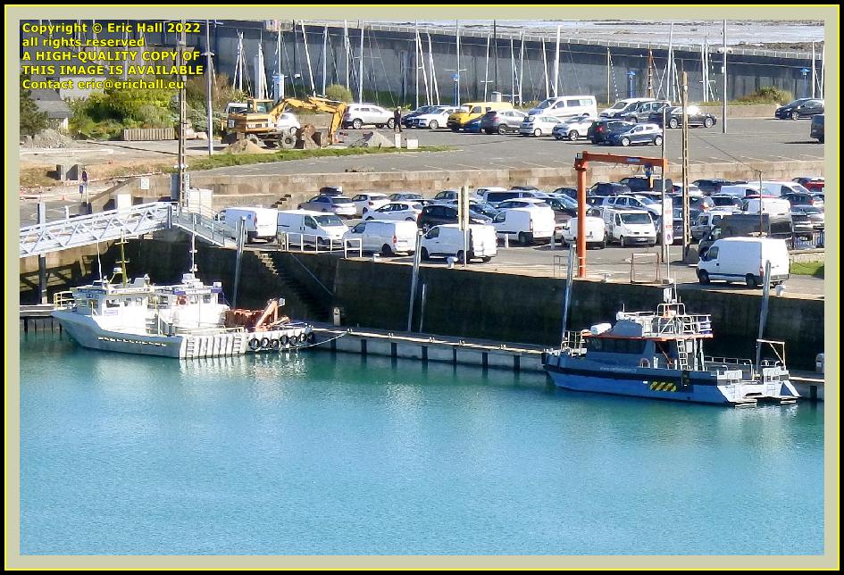 government boat port de Granville harbour Manche Normandy France photo Eric Hall april 2022