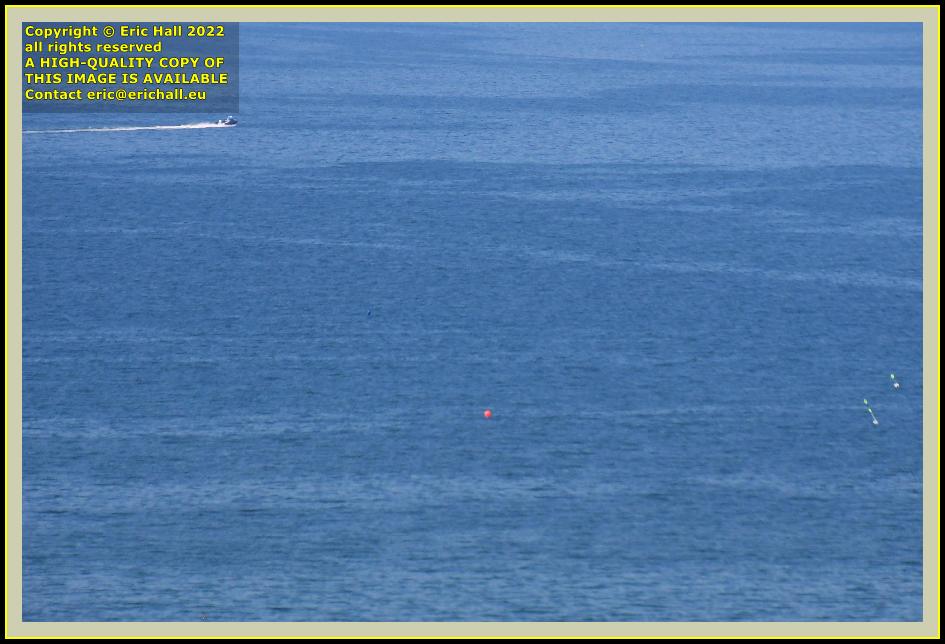 marker buoys baie de Granville Manche Normandy France Eric Hall photo April 2022