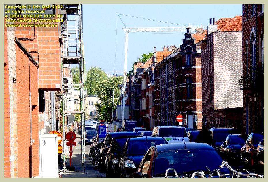 crane weldadigheidsstraat Leuven belgium Eric Hall photo May 2022
