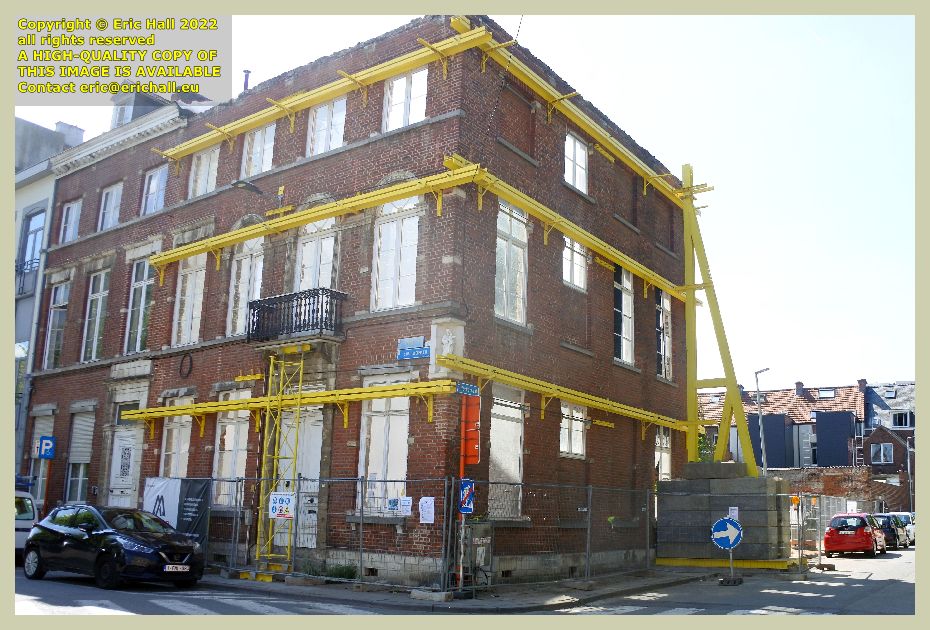 house renovation kruisstraat hertstraat leuven belgium Eric Hall photo May 2022