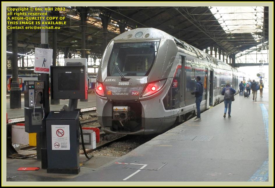 Bombardier Regio 2N 56665 gare st lazare paris France Eric Hall photo May 2022