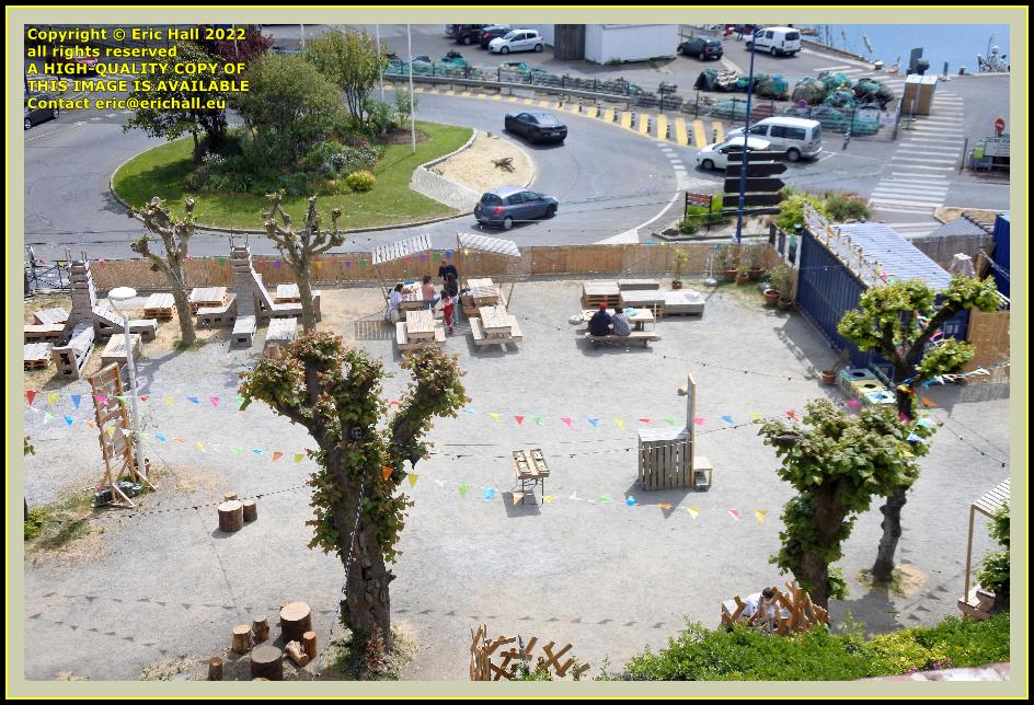 bar ephemere chez maguie place pelley Granville Manche Normandy France Eric Hall photo May 2022