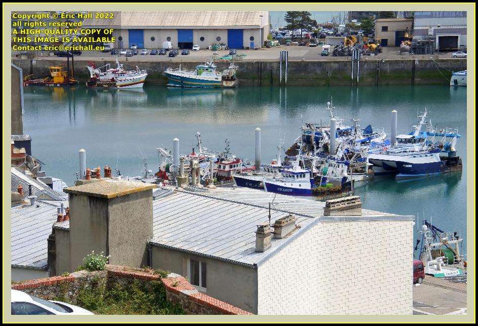 trawlers dredger St-Gilles Croix-de Vie port de Granville harbour Manche Normandy France Eric Hall photo May 2022