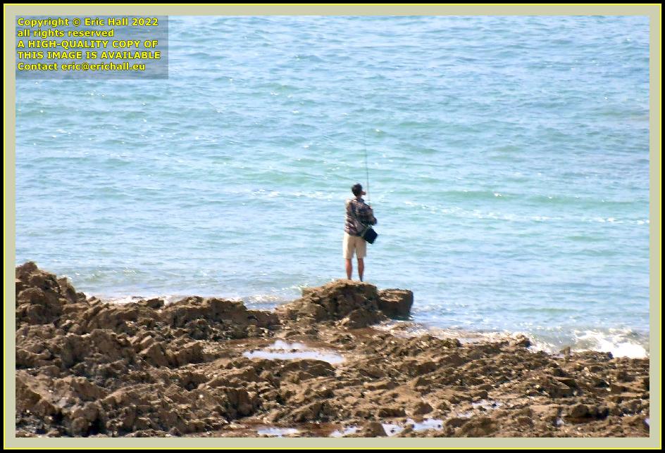 fisherman baie de Granville Manche Normandy France photo Eric Hall may 2022