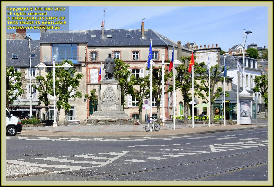place general de gaulle Granville Manche Normandy France photo Eric Hall may 2022