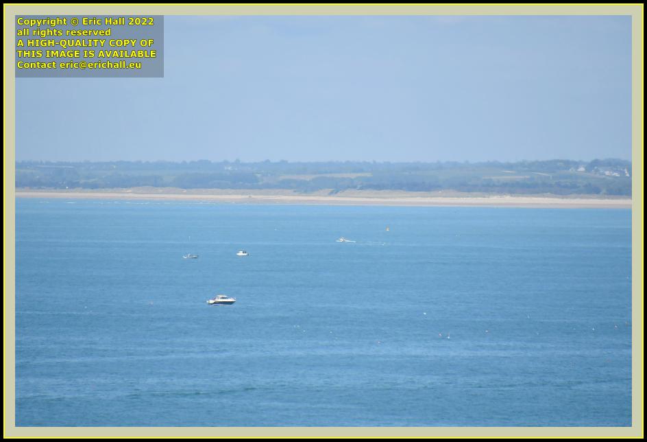 boats baie de Granville Manche Normandy France photo Eric Hall may 2022