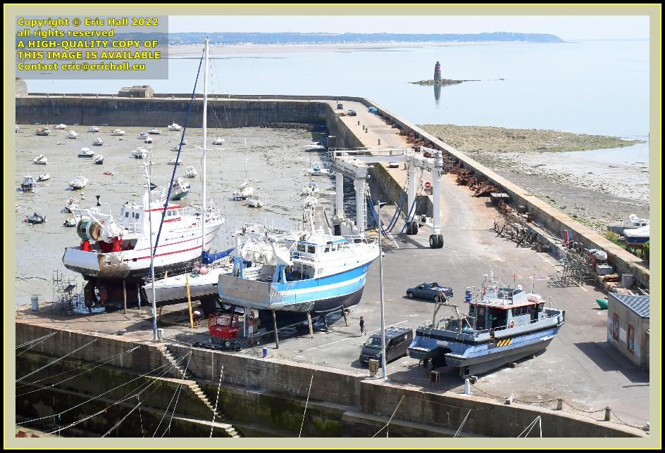 l'alize 3 charles marie 2 wavecat express chantier naval port de Granville harbour Manche Normandy France photo Eric Hall june 2022