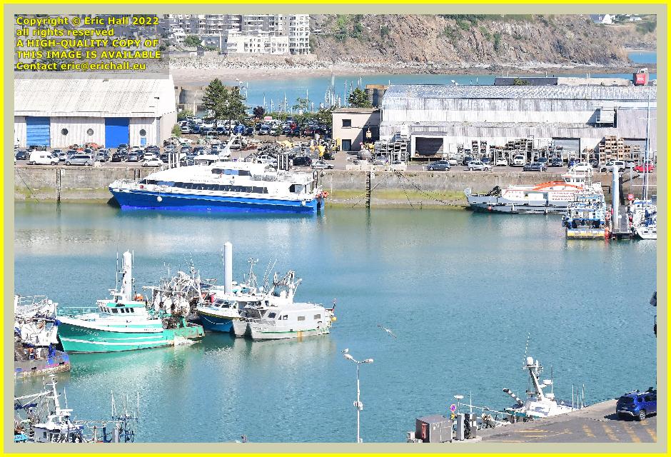 victor hugo chausiaise port de Granville harbour Manche Normandy France Eric Hall photo July 2022