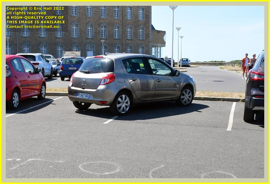 bad parking place d'armes Granville Manche Normandy France Eric Hall photo July 2022