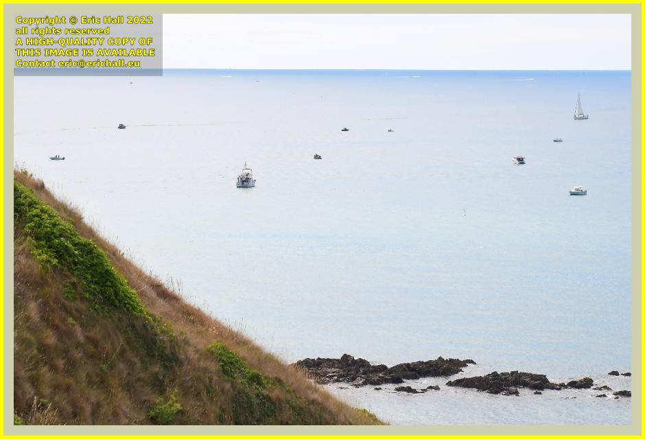 boats baie de Granville Manche Normandy France Eric Hall photo July 2022