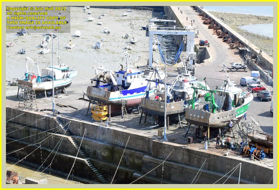 la confiance 2 chant des sirenes chantier naval port de Granville harbour manche normandy Granville France Eric Hall photo July 2022