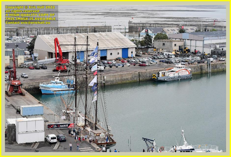 marité philcathane chausiase port de Granville harbour Manche Normandy France Eric Hall photo 8th august 2022