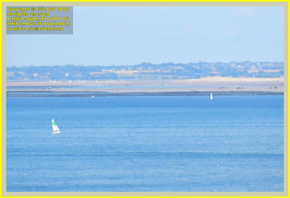 yachts baie de Granville Manche Normandy France Eric Hall photo 8th august 2022