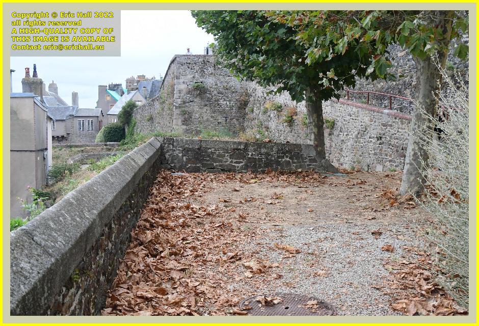 dead leaves square maurice marland Granville Manche Normandy France Eric Hall photo August 2022