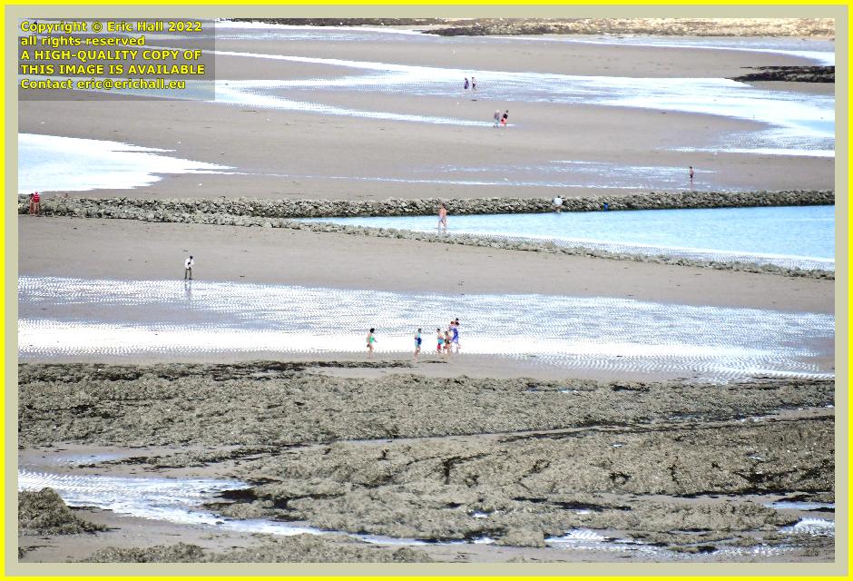 medieval fish trap plat gousset Granville Manche Normandy France Eric Hall photo 27th august 2022