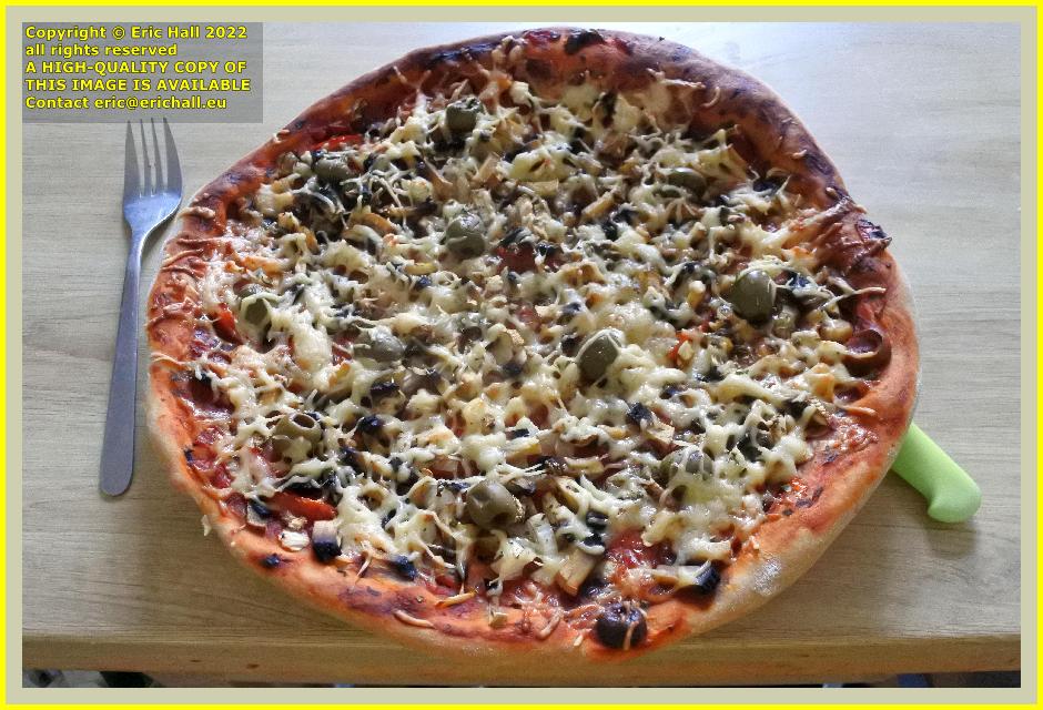 vegan pizza place d'armes Granville Manche Normandy France Eric Hall photo 4th September 2022