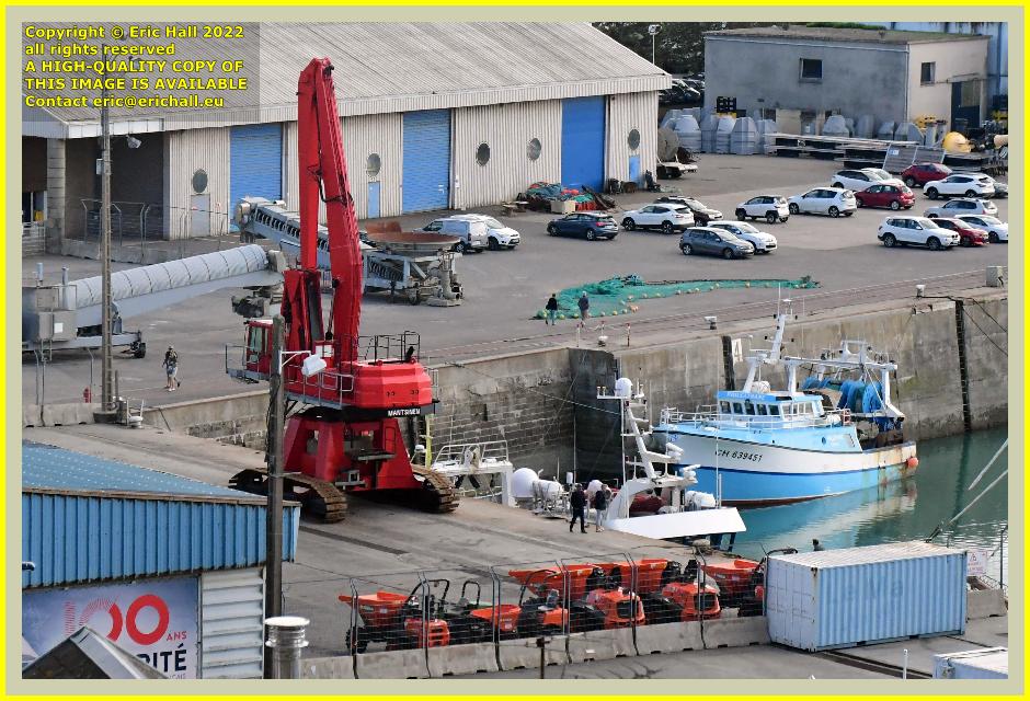 philcathane rusa dumper freight quayside port de Granville harbour Manche Normandy France Eric Hall photo 18th September 2022