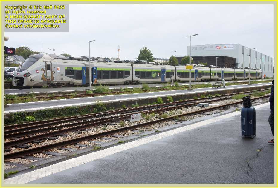 84567 gec alstom regiolis gare de Granville railway station Manche Normandy France Eric Hall photo September 2022