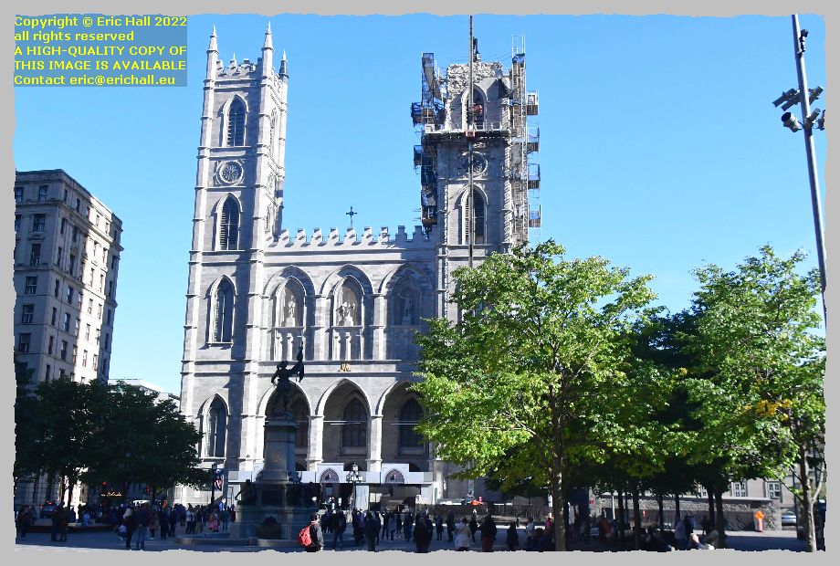 notre dame basilique cathedral place d'armes montreal canada Eric Hall photo 30th September 2022