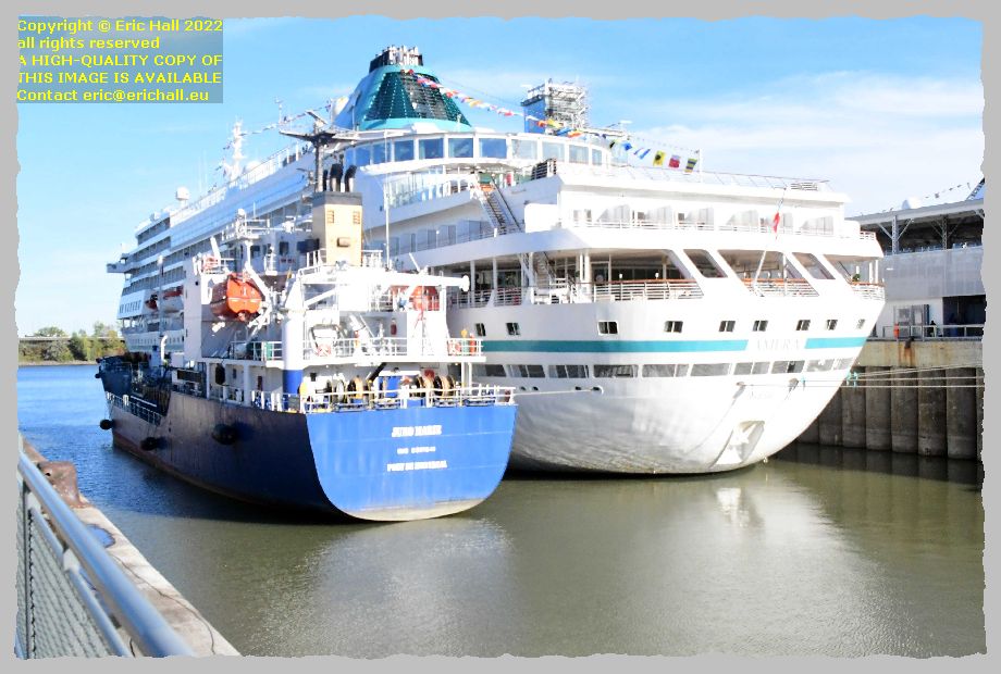 juno marie cruise ship amera port de Montreal harbour Canada Eric Hall photo September 2022