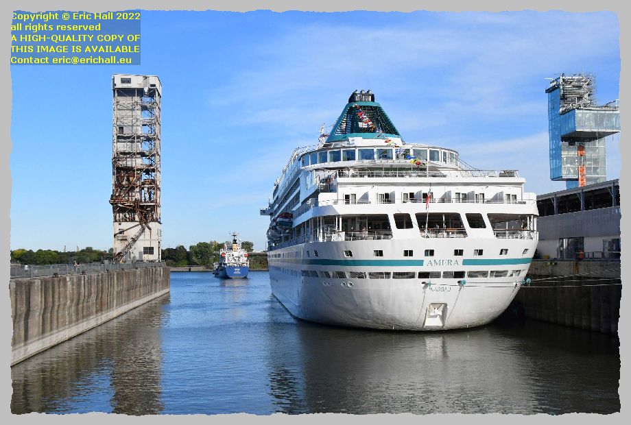 cruise ship amera juno marie port de Montreal harbour Canada Eric Hall photo September 2022