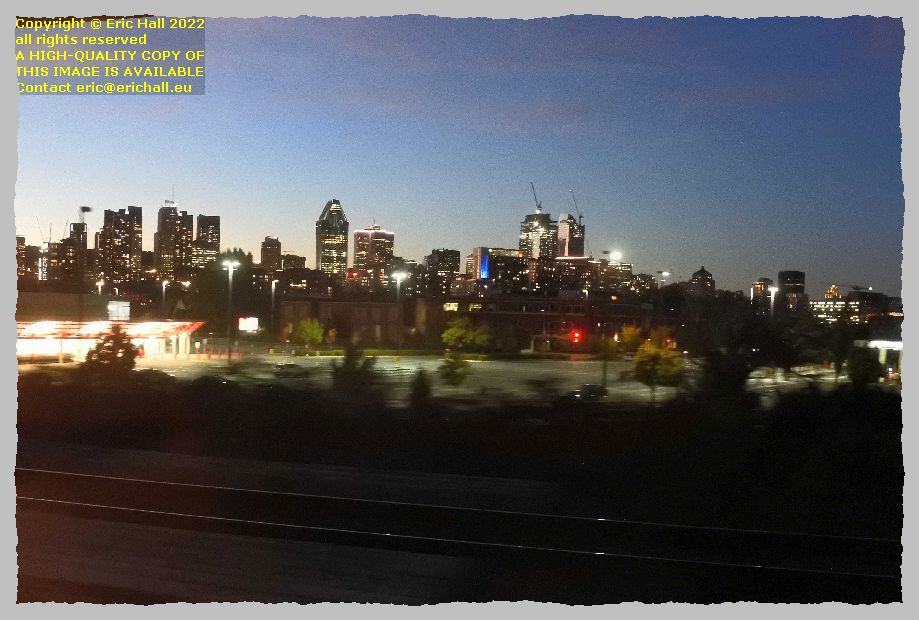 Montreal by night Canada Eric Hall photo October 2022
