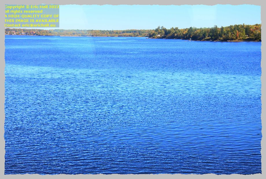 southwest miramichi river new brunswick Canada Eric Hall photo October 2022