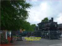 Wilmington Rail museum steam locomotive