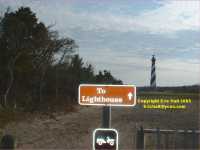 Hatteras Lighthouse a pointless sign