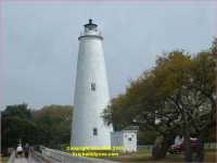 Ockracoke Island Outer Banks North Carolina USA lighthouse