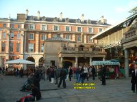 Coven Garden north side London England January 2007 copyright free photo royalty free photo