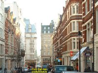 Southampton Street Covent Garden south side view of River Thames London England January 2007 copyright free photo royalty free photo